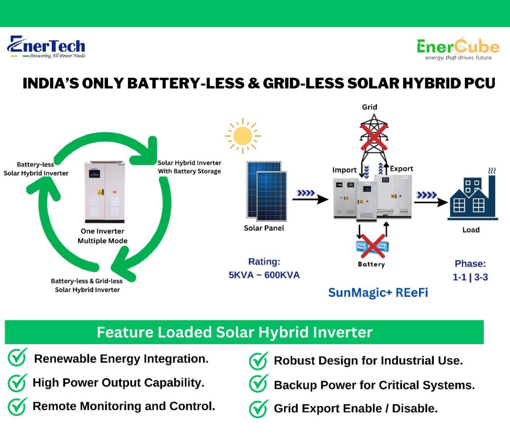 Grid Less Solar Hybrid 