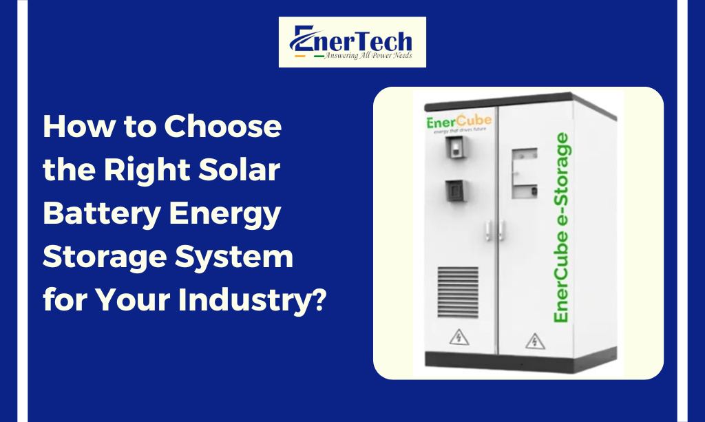 Solar Battery Energy Storage System