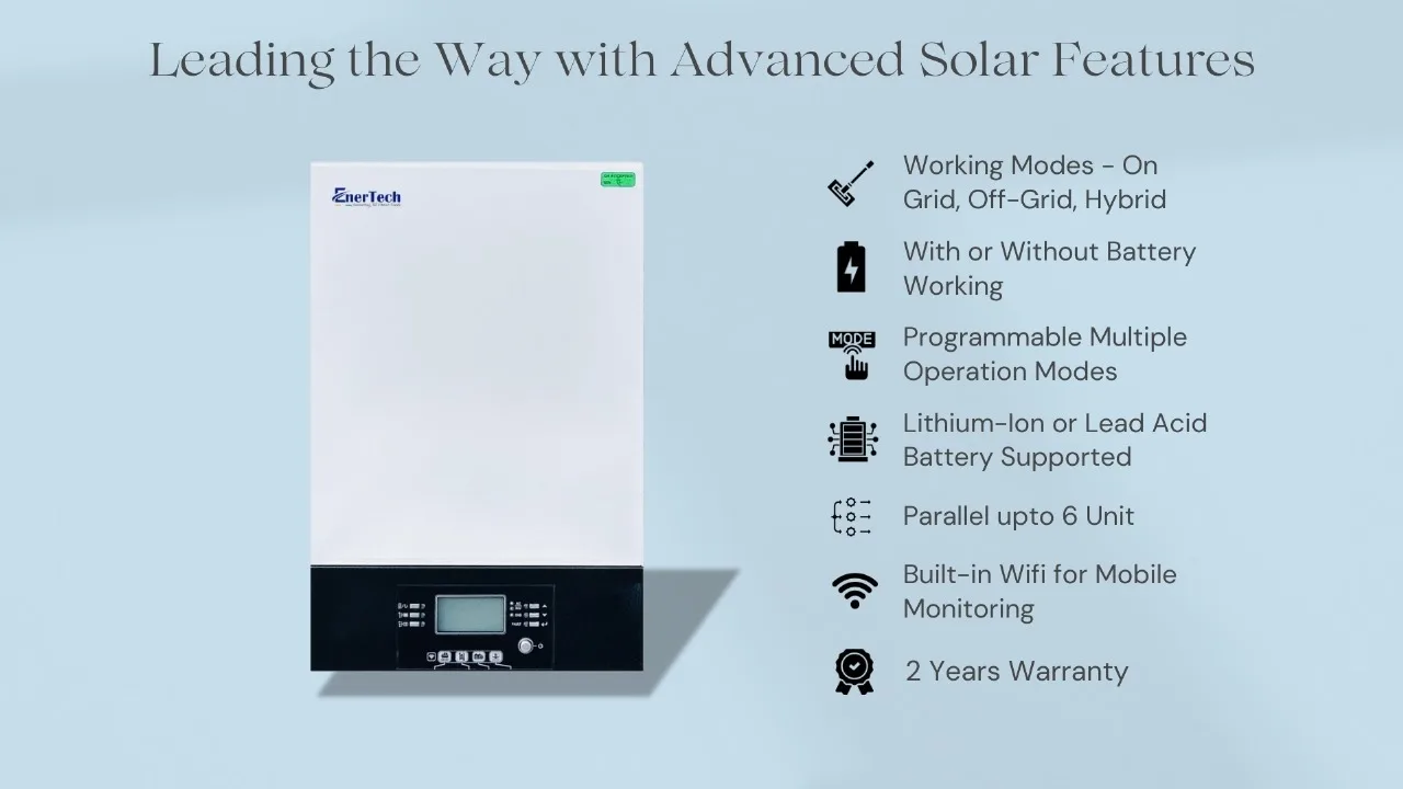 HF Wall-mounted Solar hybrid inverter EnerSun