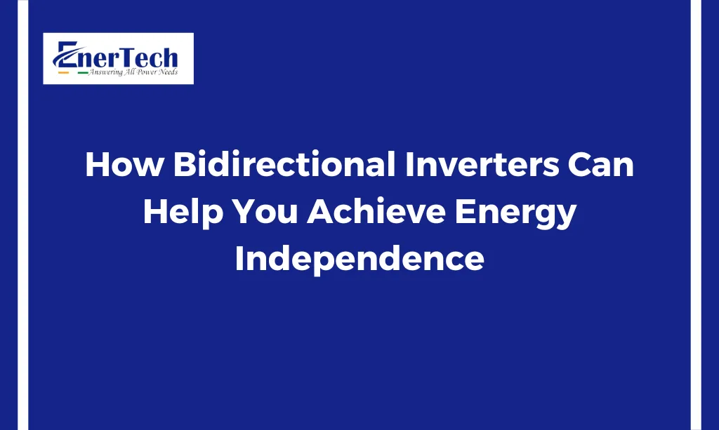 Bidirectional Inverters