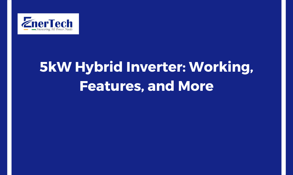 5kw hybrid inverter