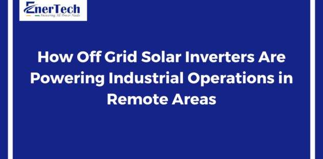 Off grid solar inverter