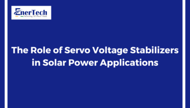 servo voltage stabilizer