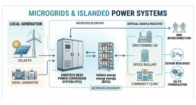Microgrids & Islanded Power Systems