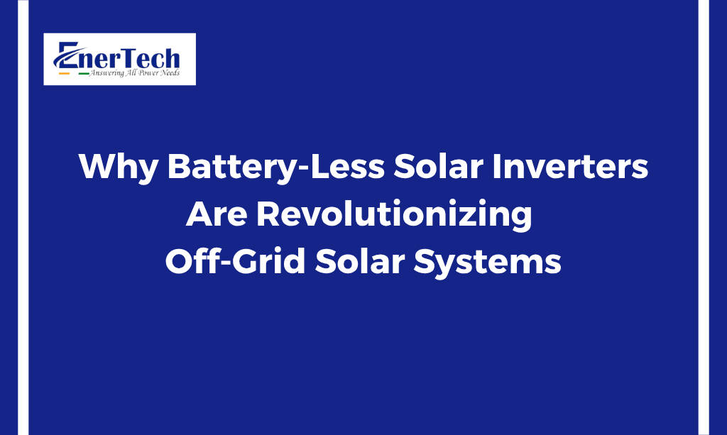 battery less solar inverter