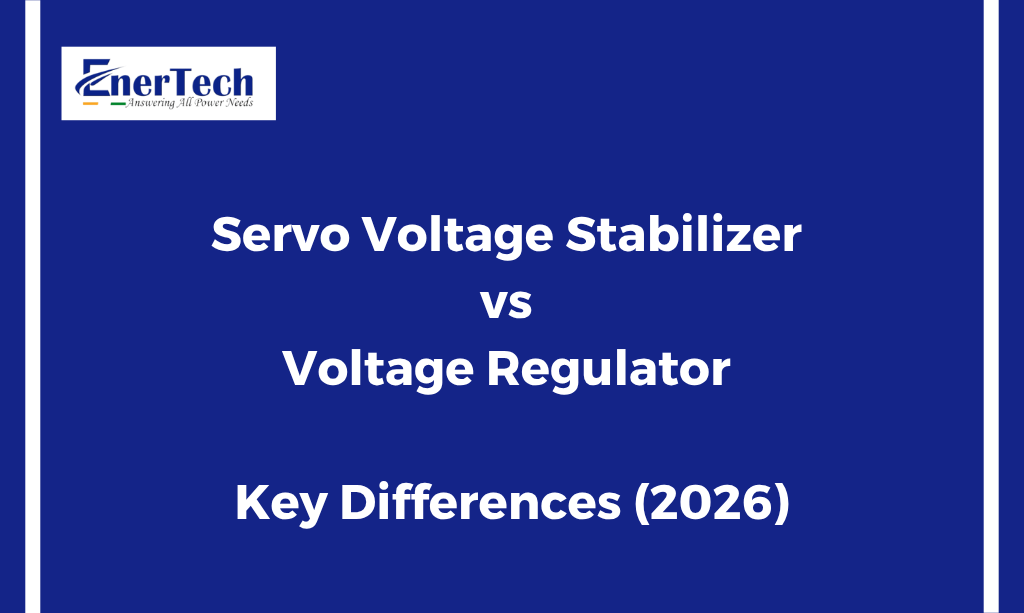 servo controlled voltage stabilizer
